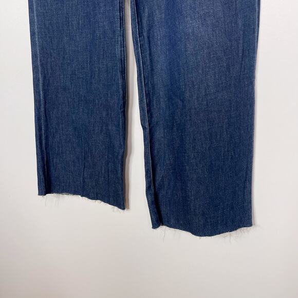 New Kut From The Kloth Size 2 Maggie High Rise Wide Leg Jeans Excite Dark Wash - Picture 5 of 14